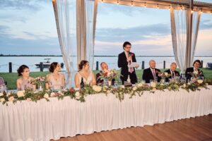 Best Man speech at Silver Shores in Wyandotte, Michigan